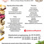 Oferta Na Święta Bożego Narodzenia 2021 - Cukiernia Płock Dolce Caffe